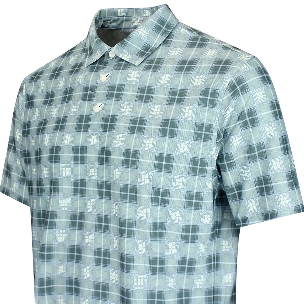 Nike Golf Shirt - NK DF TP Tartan Polo - Barely Green SP26