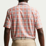 Nike Golf Shirt - NK DF TP Tartan Polo - Orange Frost SP26
