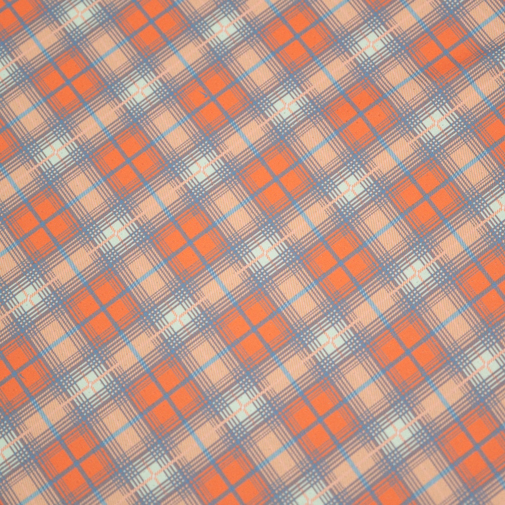 Nike Golf Shirt - NK DF TP Tartan Polo - Orange Frost SP26