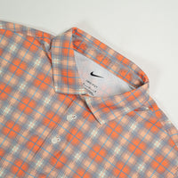 Nike Golf Shirt - NK DF TP Tartan Polo - Orange Frost SP26