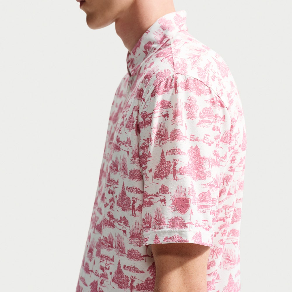 Nike Golf Shirt - NK DF TP Toile Polo - Peony FA26
