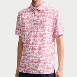 Nike Golf Shirt - NK DF TP Toile Polo - Peony FA26