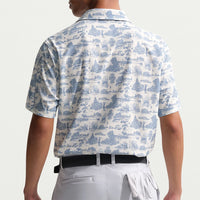 Nike Golf Shirt - NK DF TP Toile Polo - Work Blue SP26