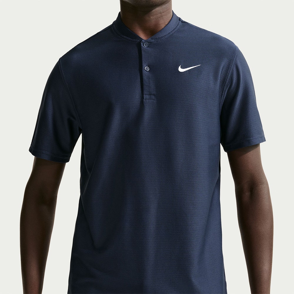 Nike Golf Shirt - NK DF Velocity Blade Polo - College Navy SP26