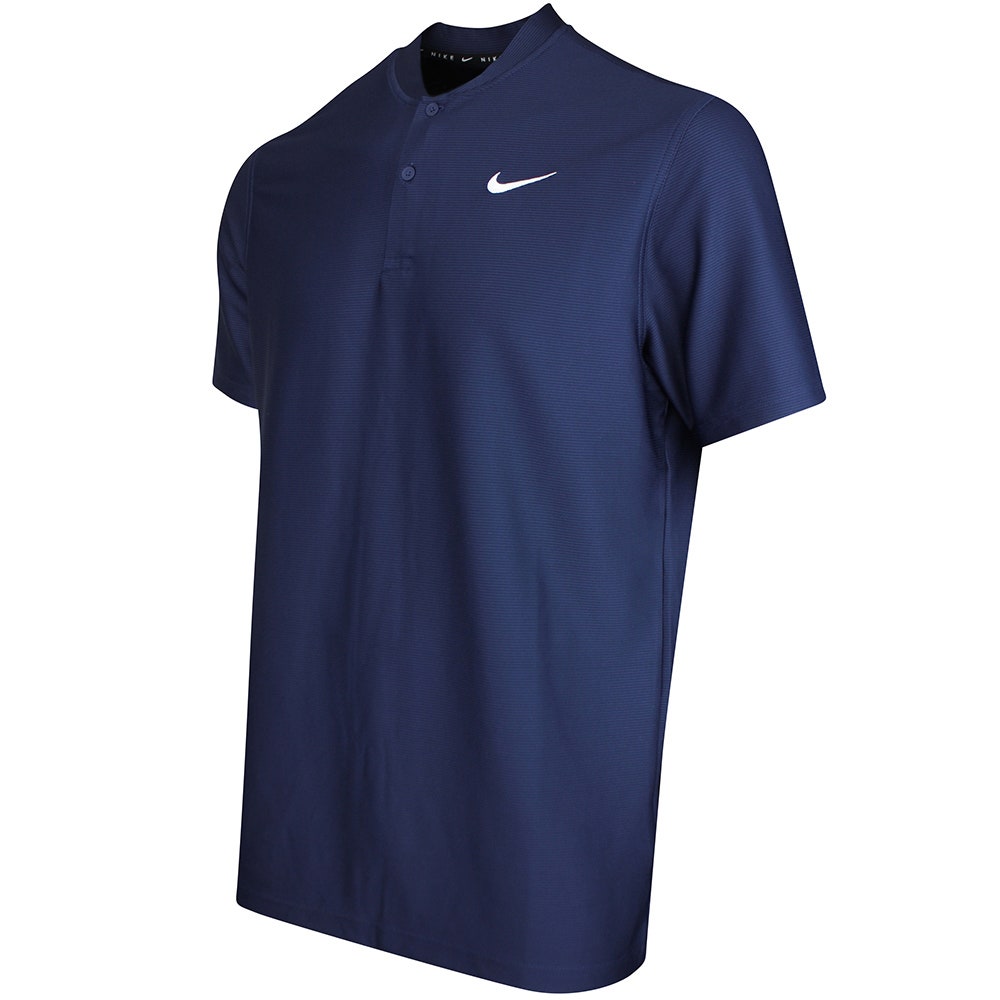 Nike Golf Shirt - NK DF Velocity Blade Polo - College Navy SP26