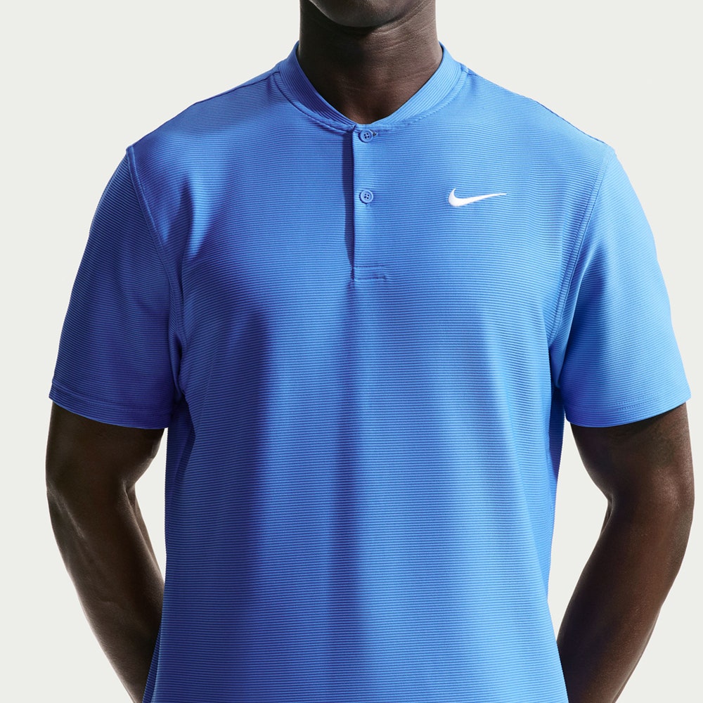 Nike Golf Shirt - NK DF Velocity Blade Polo - Pacific Blue SU26