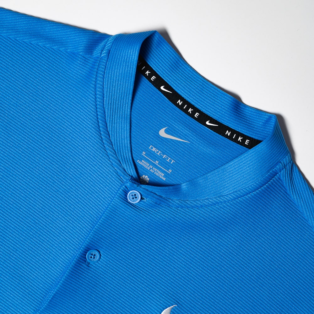 Nike Golf Shirt - NK DF Velocity Blade Polo - Pacific Blue SU26