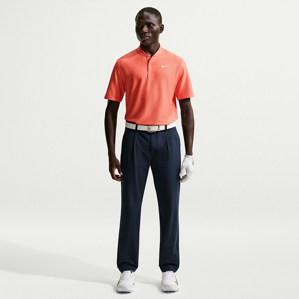 Nike Golf Shirt - NK DF Velocity Blade Polo - Turf Orange SP26