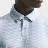 Nike Golf Shirt - NK DF Velocity Micro Floral Polo - Wolf Grey SU26