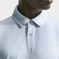 Nike Golf Shirt - NK DF Velocity Micro Floral Polo - Wolf Grey SU26