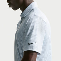 Nike Golf Shirt - NK DF Velocity Micro Floral Polo - Wolf Grey SU26