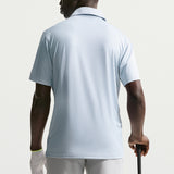 Nike Golf Shirt - NK DF Velocity Micro Floral Polo - Wolf Grey SU26
