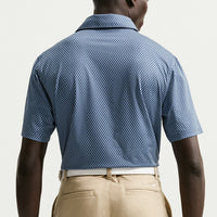 Nike Golf Shirt - NK DF Velocity Micro Floral Polo - Work Blue SU26