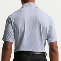 Nike Golf Shirt - NK DF Velocity Micro Print Polo - Wolf Grey SU26