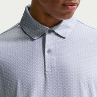 Nike Golf Shirt - NK DF Velocity Micro Print Polo - Wolf Grey SU26