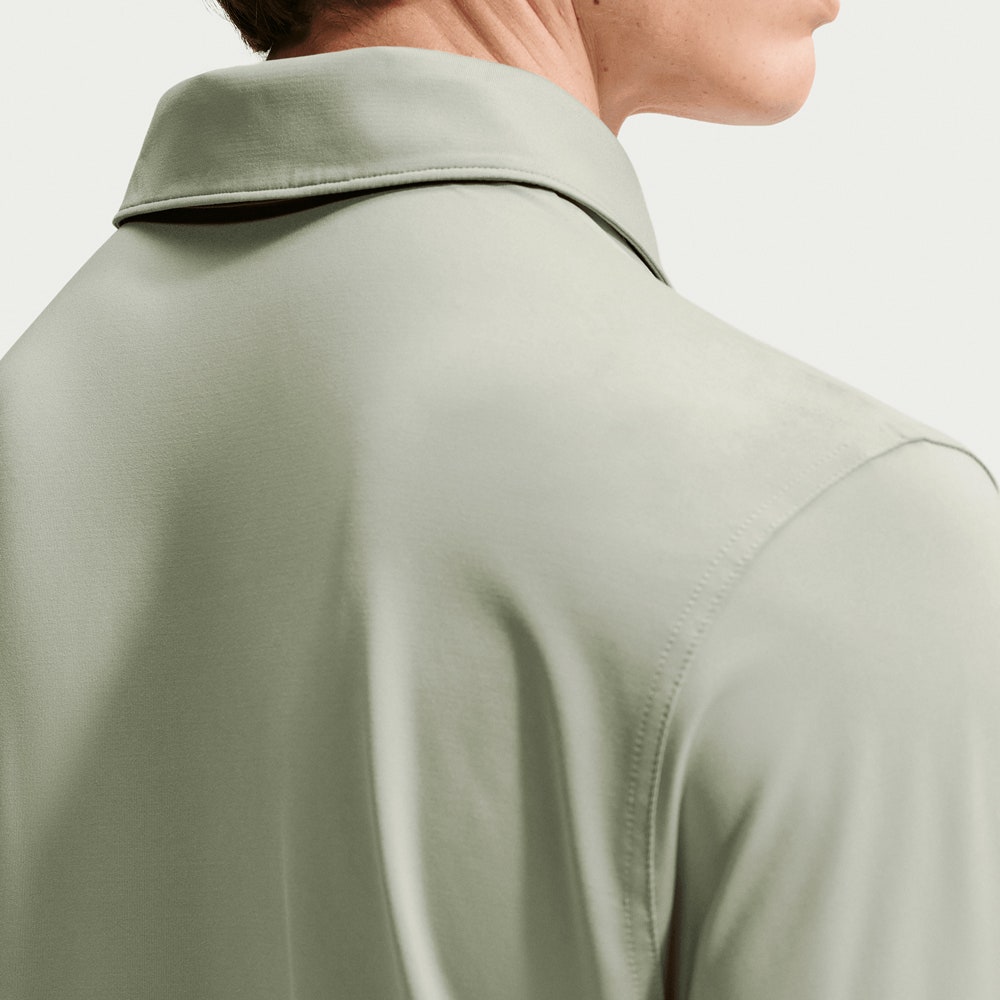 Nike Golf Shirt - NK DF Velocity Solid LS Polo - Jade Horizon FA26