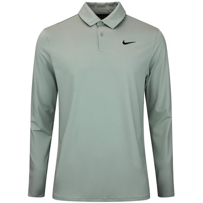 Nike Golf Shirt - NK DF Velocity Solid LS Polo - Jade Horizon FA26