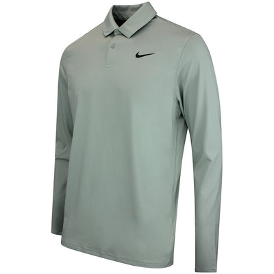 Nike Golf Shirt - NK DF Velocity Solid LS Polo - Jade Horizon FA26