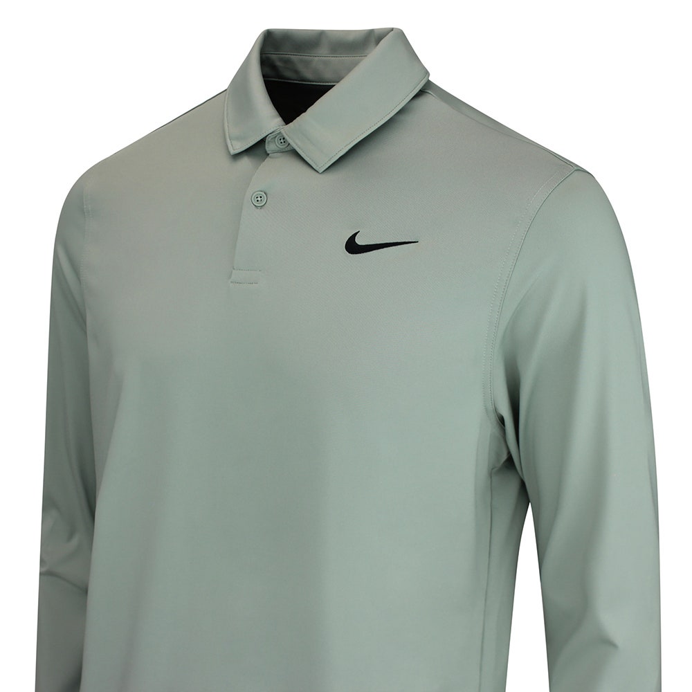 Nike Golf Shirt - NK DF Velocity Solid LS Polo - Jade Horizon FA26