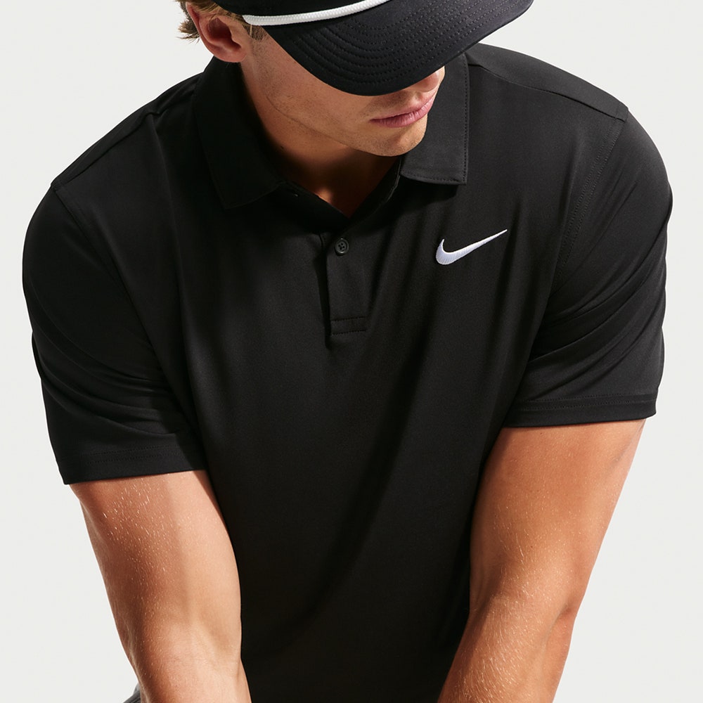 Nike Golf Shirt - NK DF Velocity Solid Polo - Black SP26