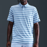 Nike Golf Shirt - NK DF Velocity Stripe Polo - Work Blue SU26
