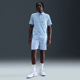 Nike Golf Shirt - NK DF Velocity Stripe Polo - Work Blue SU26