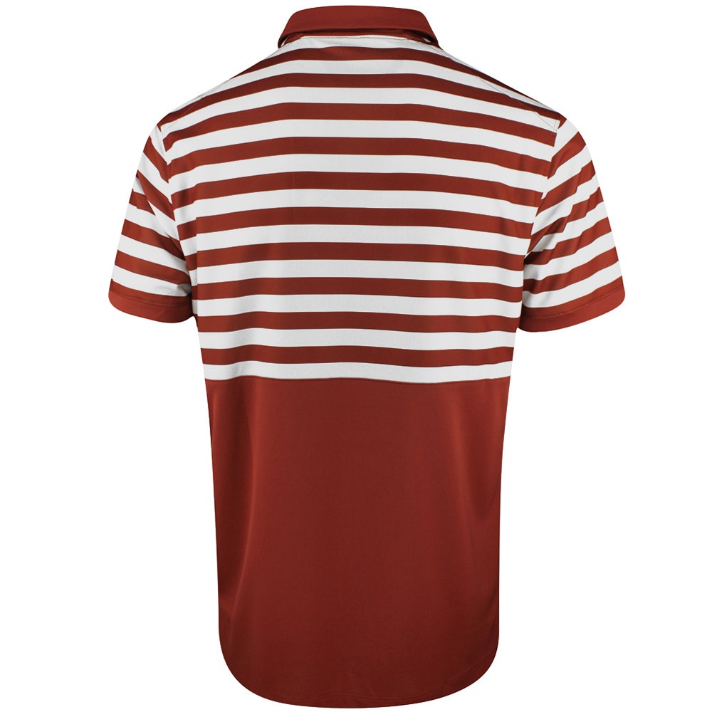Nike Golf Shirt - NK DF Victory+ Block Stripe Polo - Mars Stone SU25
