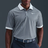 Nike Golf Shirt - NK DF Victory+ Stripe Polo - Wolf Grey HO25
