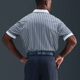 Nike Golf Shirt - NK DF Victory+ Stripe Polo - Wolf Grey HO25