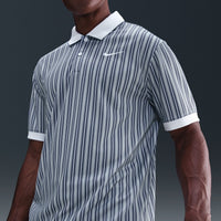 Nike Golf Shirt - NK DF Victory+ Stripe Polo - Wolf Grey HO25