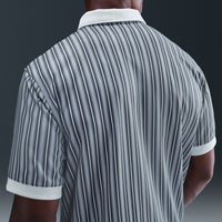 Nike Golf Shirt - NK DF Victory+ Stripe Polo - Wolf Grey HO25