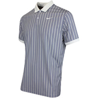 Nike Golf Shirt - NK DF Victory+ Stripe Polo - Wolf Grey HO25