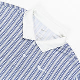Nike Golf Shirt - NK DF Victory+ Stripe Polo - Wolf Grey HO25