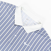 Nike Golf Shirt - NK DF Victory+ Stripe Polo - Wolf Grey HO25