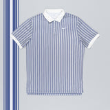 Nike Golf Shirt - NK DF Victory+ Stripe Polo - Wolf Grey HO25