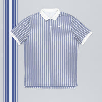Nike Golf Shirt - NK DF Victory+ Stripe Polo - Wolf Grey HO25