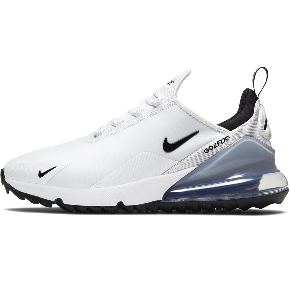 Nike Golf Shoes - Air Max 270 G - White - Platinum SP26