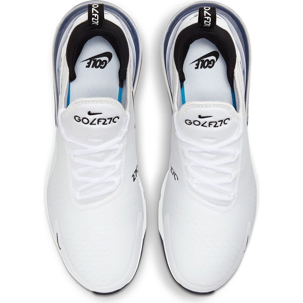 Nike Golf Shoes - Air Max 270 G - White - Platinum SP26