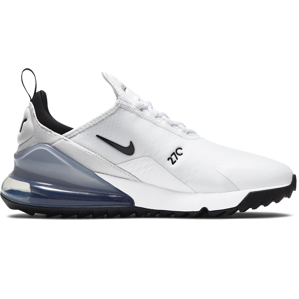 Nike Golf Shoes - Air Max 270 G - White - Platinum SP26