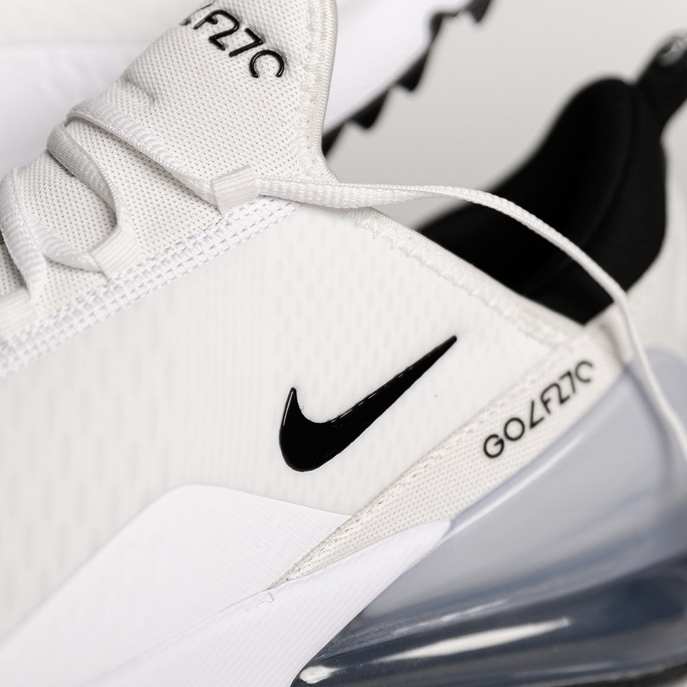 Nike Golf Shoes - Air Max 270 G - White - Platinum SP26