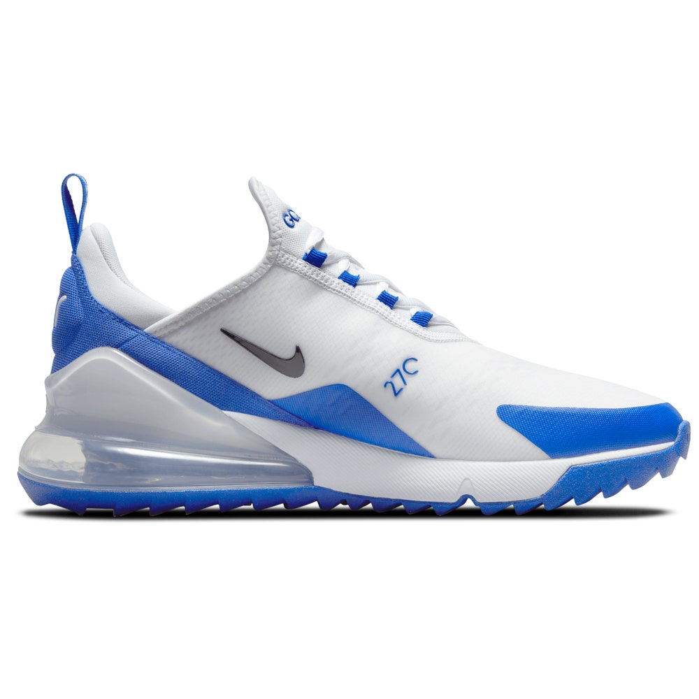 Nike Golf Shoes - Air Max 270 G - White - Racer Blue SP26