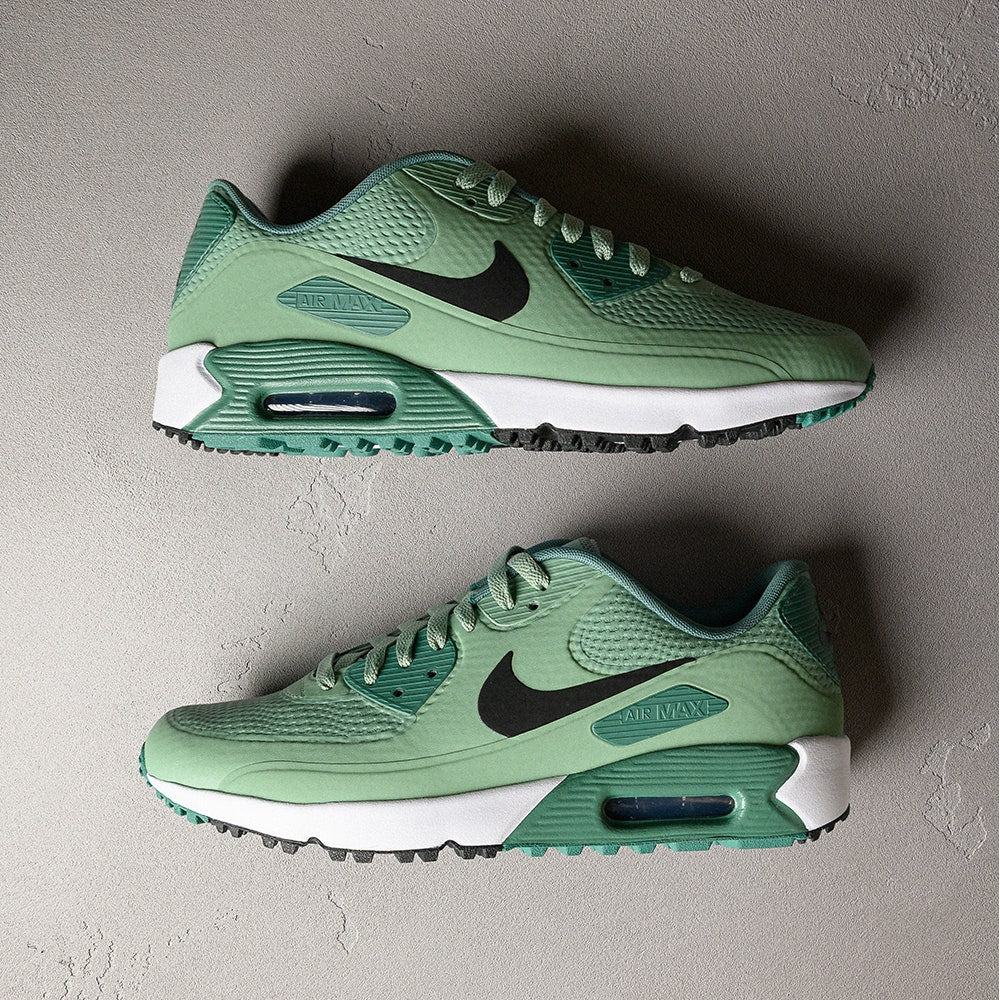 Nike Golf Shoes - Air Max 90 G - Silver Pine HO25