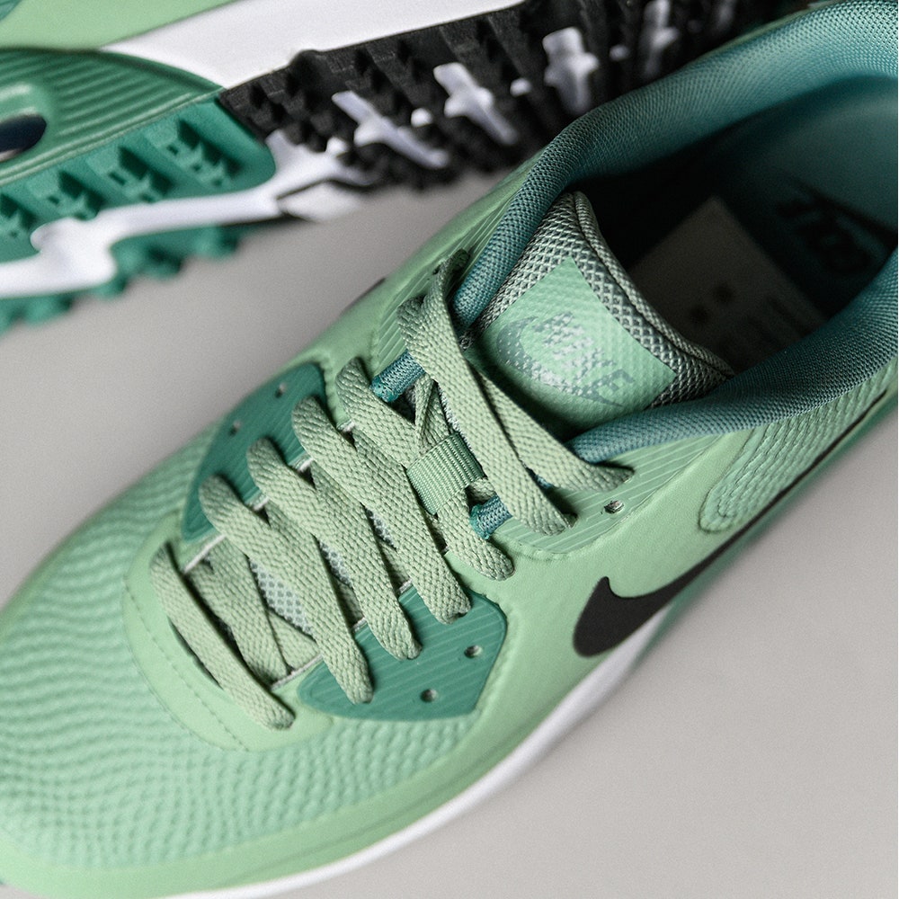 Nike Golf Shoes - Air Max 90 G - Silver Pine HO25