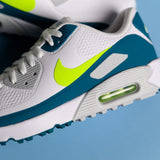 Nike Golf Shoes - Air Max 90 G - White - Bright Spruce SP26