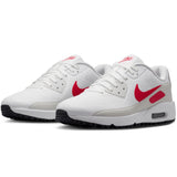 Nike Golf Shoes - Air Max 90 G - White - Fire Red FA26