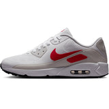 Nike Golf Shoes - Air Max 90 G - White - Fire Red FA26