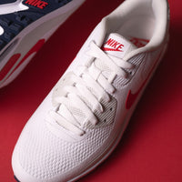 Nike Golf Shoes - Air Max 90 G - White - Fire Red FA26
