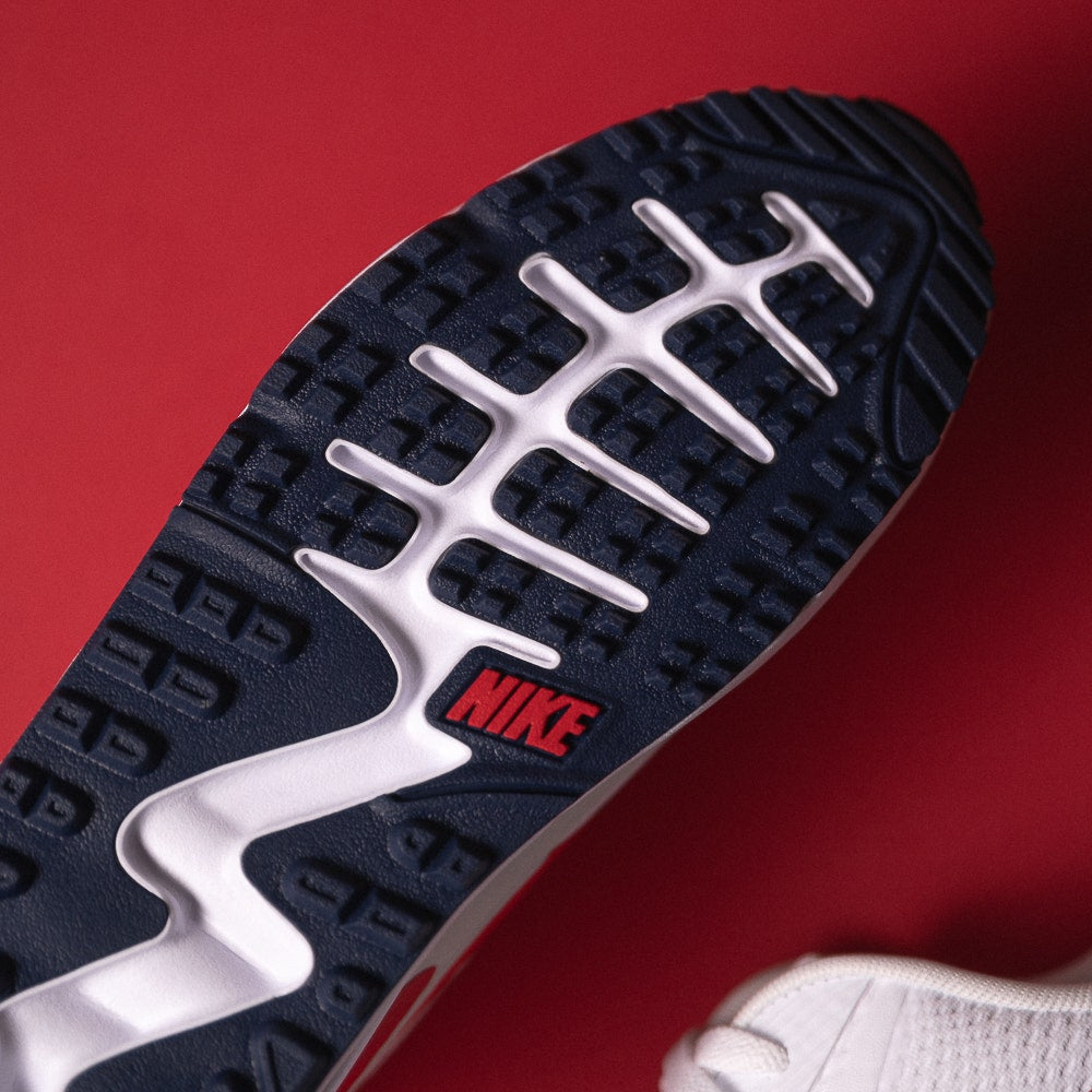 Nike Golf Shoes - Air Max 90 G - White - Fire Red FA26