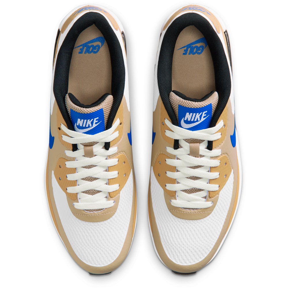 Nike Golf Shoes - Air Max 90 G - White - Linen SU26
