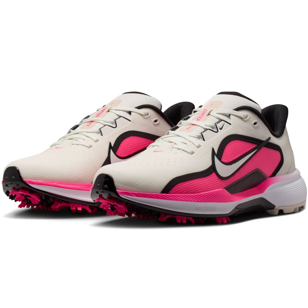 Nike Golf Shoes - Pegasus 1 G - Sail - Hyper Pink SU26